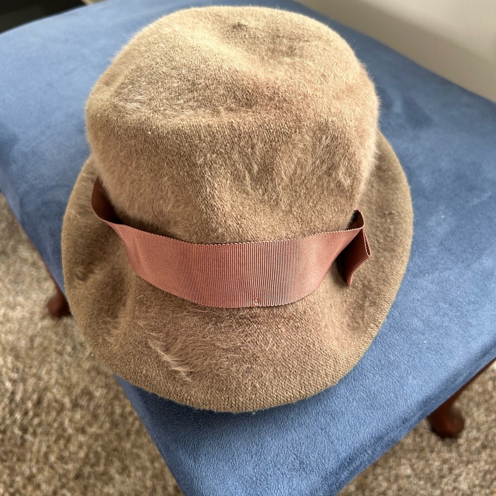 VNTG Kangol Brown Wool Hat - Picture 9 of 12